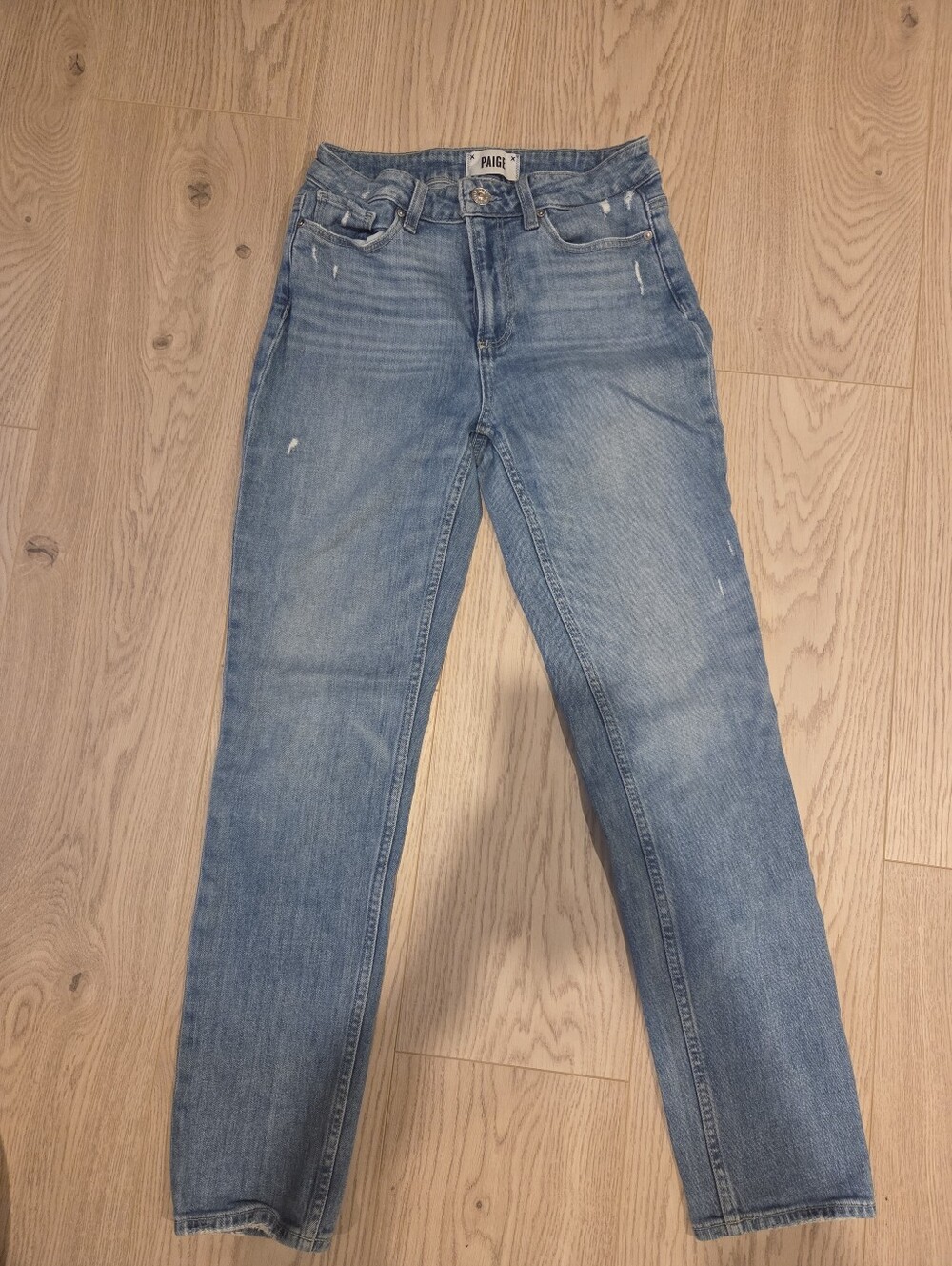 PAIGE Light Wash Hoxton Slim
